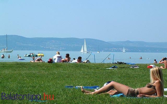 Szines Panoráma Apartman Balatonlelle Exterior foto